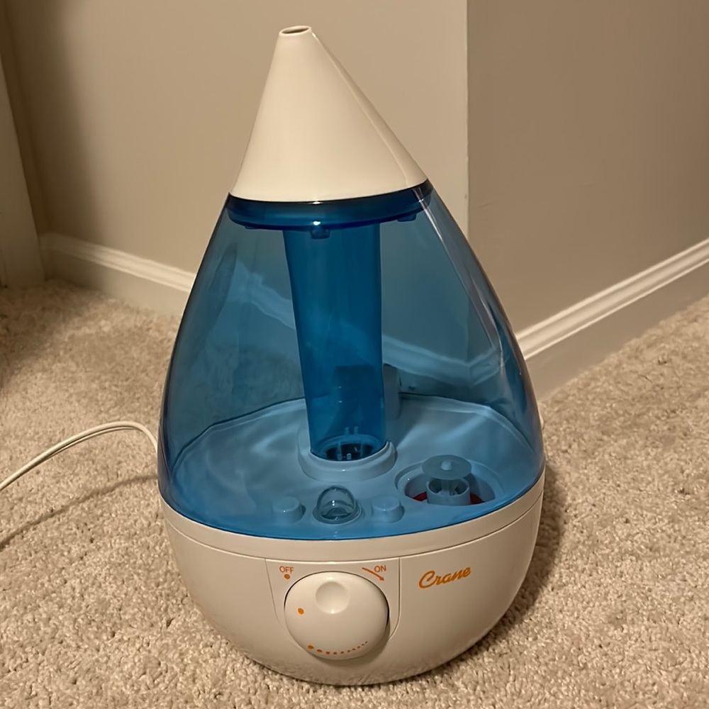 Crane Drop Ultrasonic Cool Mist Humidifier